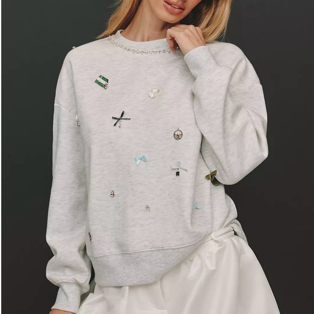 Anthropologie Maeve Icon Sweatshirt